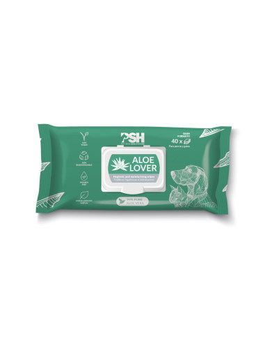 PSH TOALLITAS ALOE LOVER 40ud (CAJA 15UD)