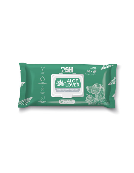PSH TOALLITAS ALOE LOVER 40ud (CAJA 15UD)