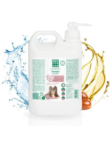 MENFORSAN CHAMPU PROTEINAS DE SEDA Y ACEITE DE ARGAN 5L (2UD)