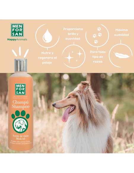 MENFORSAN CHAMPU ACEITE DE VISON 1L (15UD)