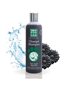 MENFORSAN CHAMPU PELO NEGRO 300 ML (12UD)