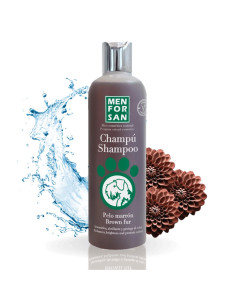 MENFORSAN CHAMPU PELO MARRON 300 ML (12UD)