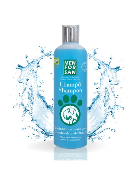MENFORSAN CHAMPU ELIMINADOR DE OLORES TALCO 300 ML (12UD)