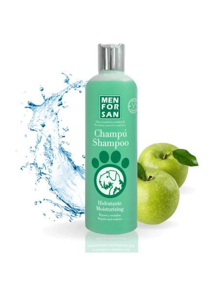 MENFORSAN CHAMPU HIDRATANTE CON MANZANA VERDE 300 ML (12UD)