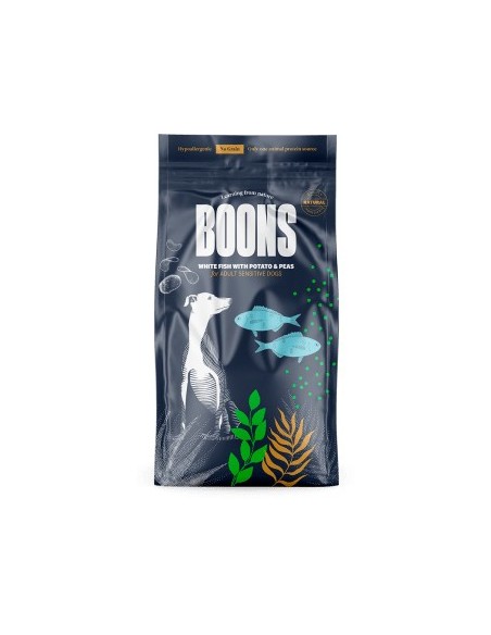 BOONS ADULT SENSITIVE - WHITE FISH 2KG