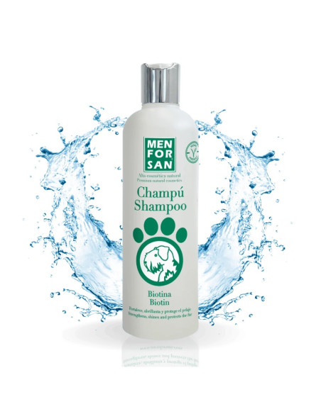 MENFORSAN CHAMPU NATURAL CON BIOTINA 300 ML (12UD)