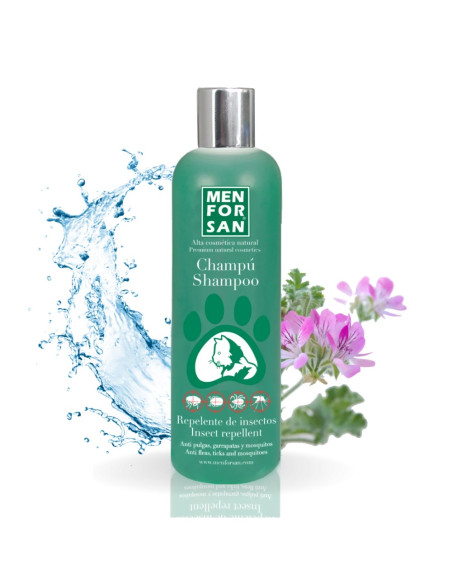 MENFORSAN CHAMPU GATOS REPELENTE CON CITRONELA 300 ML (12UD)