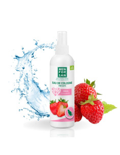 MENFORSAN AGUA COLONIA GATOS FRESA 125 ML (12UD)