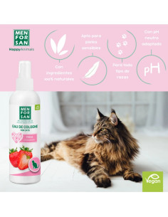MENFORSAN AGUA COLONIA GATOS FRESA 125 ML (12UD) 2