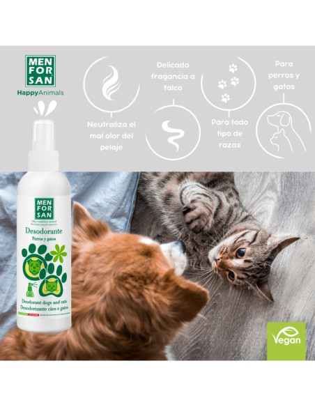 MENFORSAN DESODORANTE PERROS Y GATOS 125 ML
