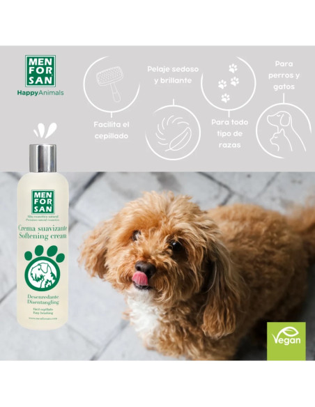 MENFORSAN CREMA SUAVIZANTE DESENREDANTE PERROS 300 ML (12UD)