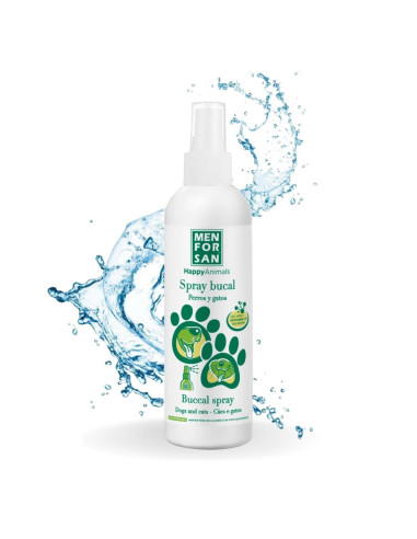 MENFORSAN SPRAY BUCAL CONTRA MAL ALIENTO PERROS Y GATOS 125 ML
