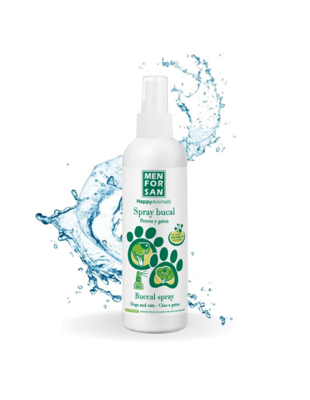 MENFORSAN SPRAY BUCAL CONTRA MAL ALIENTO PERROS Y GATOS 125 ML