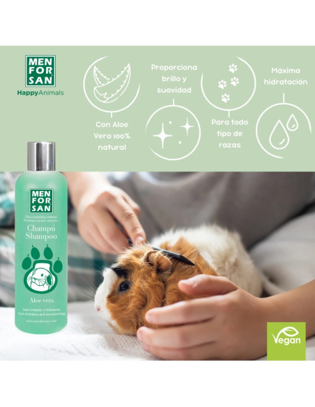 MENFORSAN CHAMPU ROEDORES ALOE VERA 300ML (12UD)