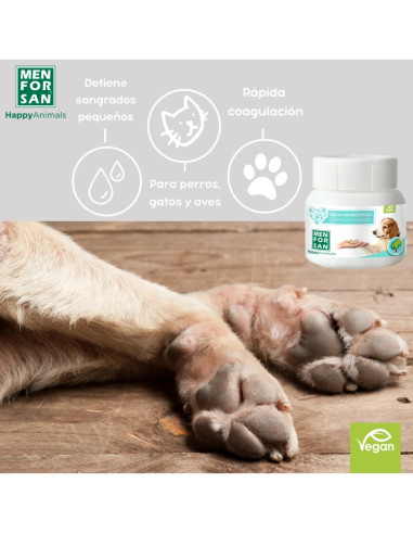MENFORSAN POLVO HEMOSTATICO PARA CORTAR UÑAS 20GR