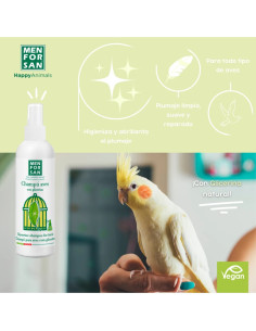 MENFORSAN CHAMPU ABRILLANTADOR PLUMAS CON GLICERINA 125 ML 2