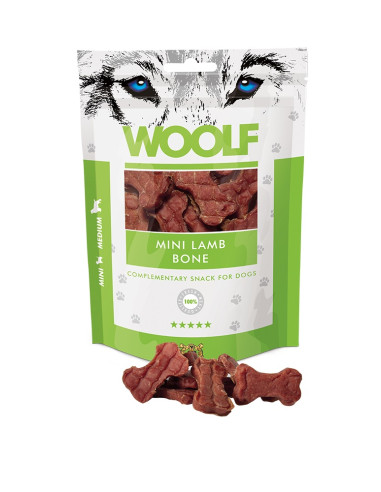 WOOLF MINI LAMB BONE 100GR (10UDS)