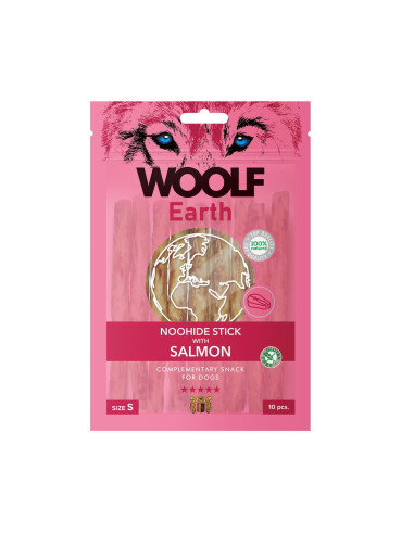 WOOLF EARTH STICKS WITH SALMON S 90GR (10UDS)
