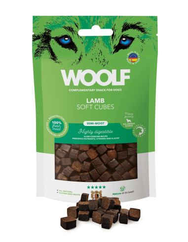 WOOLF SEMIHUMEDO MONOPROTEICO CORDERO 100GR