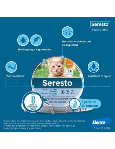 SERESTO COLLAR PARA GATOS