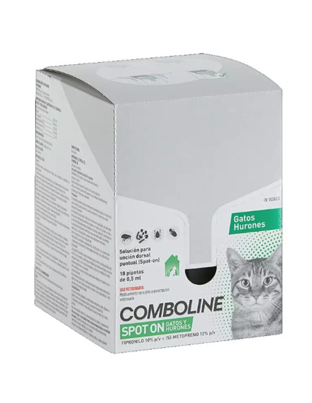 FRONTLINE PIPETAS COMBOLINE GATOS (18*0,5ml)
