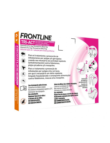 FRONTLINE PIPETA TRI-ACT 5-10 KG. (6*1ml)