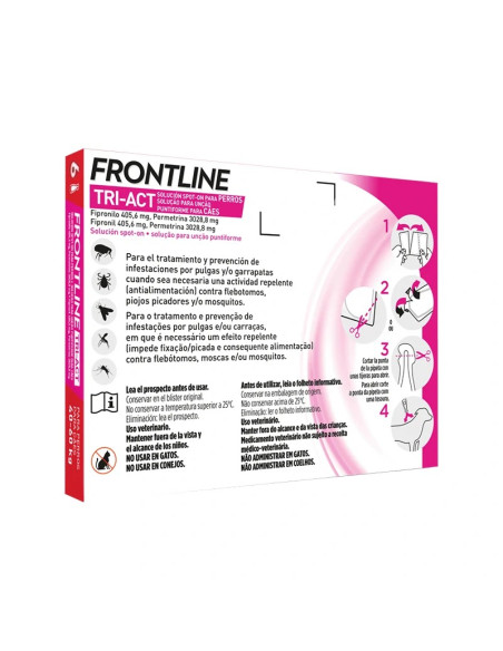 FRONTLINE PIPETA TRI-ACT 40-60KG. (6*6ml)