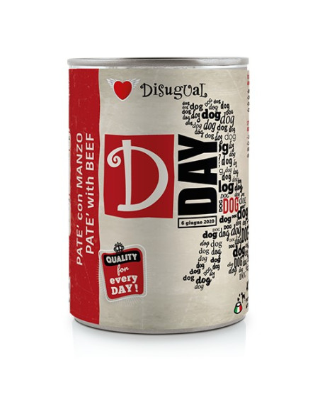DISUGUAL DOG D-DAY BEEF 400 GR (6)