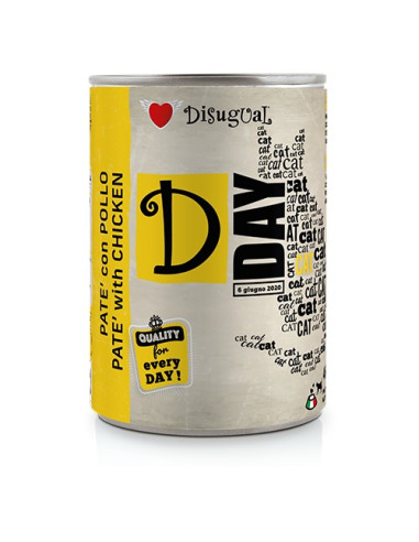 DISUGUAL CAT D-DAY CHICKEN 400 GR (6)