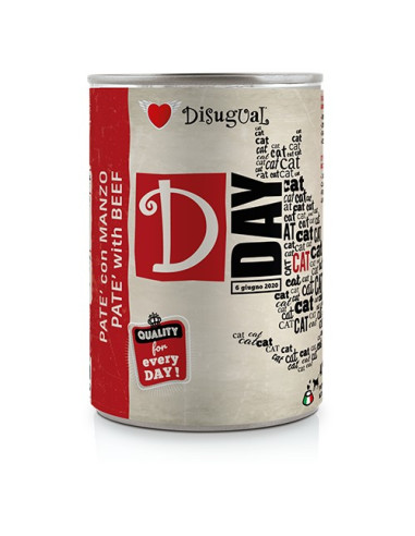 DISUGUAL CAT D-DAY BEEF 400 GR (6)