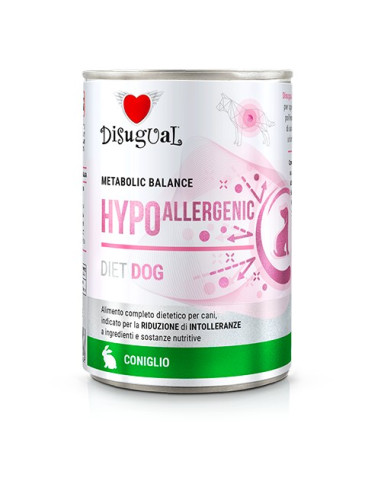 DISUGUAL DOG DIET HYPOALLERGENIC RABBIT 400GR (6)
