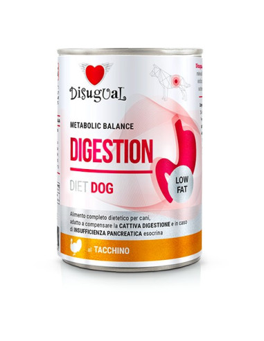 DISUGUAL DOG DIET DIGESTION L.F. TURKEY 400GR (6)