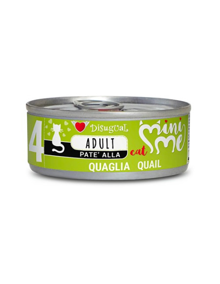 DISUGUAL CAT MINI-ME 4 QUAIL 85 GR (12)