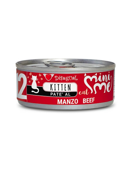 DISUGUAL CAT MINI-ME 12 KITTEN BEEF 85 GR (12)