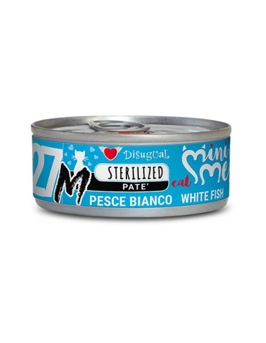DISUGUAL CAT MINI-ME 27 MONO STERILIZED WHITE FISH 85 GR (12)