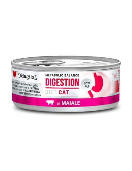 DISUGUAL CAT DIET DIGESTION L.F. PORK 85 GR (12)
