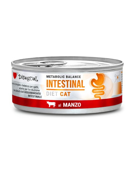 DISUGUAL CAT DIET INTESTINAL BEEF 85 GR (12)