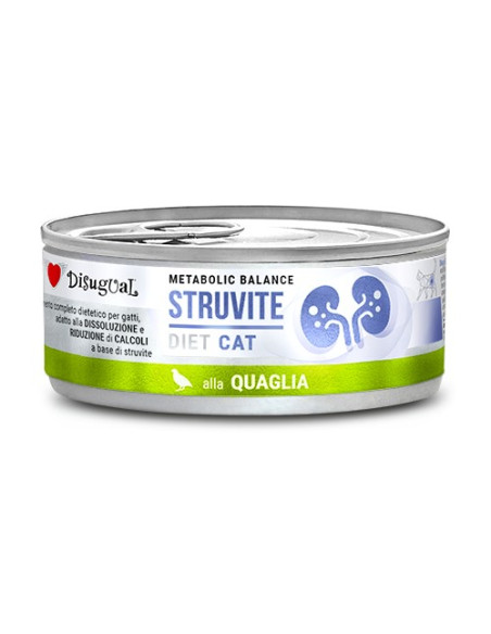 DISUGUAL CAT DIET STRUVITE QUAIL 85 GR (12)