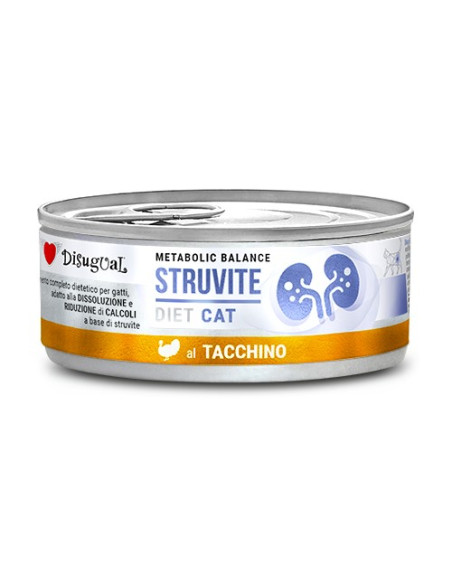 DISUGUAL CAT DIET STRUVITE TURKEY 85 GR (12)