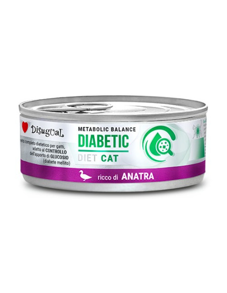 DISUGUAL CAT DIET DIABETIC DUCK 85 GR (12)