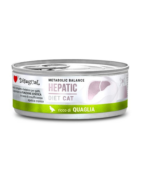 DISUGUAL CAT DIET HEPATIC QUAIL 85 GR (12)