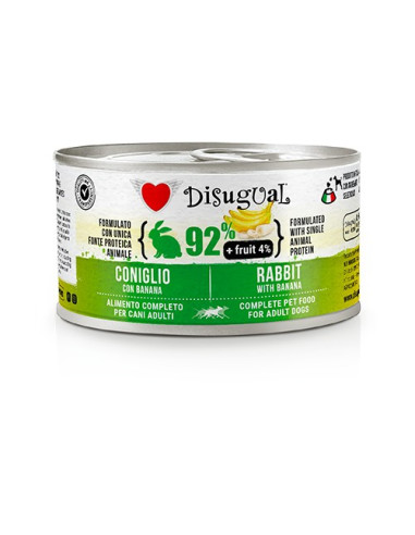 DISUGUAL DOG FRUIT RABBIT WITH BANANA 150 GR (12)
