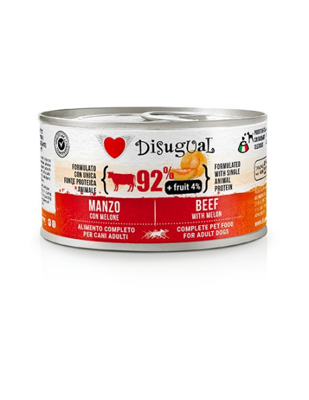DISUGUAL DOG FRUIT BEEF WITH MELON 150 GR (12)