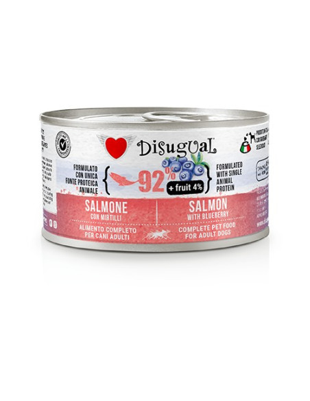 DISUGUAL DOG FRUIT SALMON WITH BLUEBERRIES 150 GR (12)