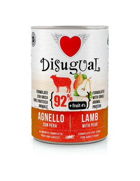 DISUGUAL DOG FRUIT LAMB WITH PEAR 400 GR (6)