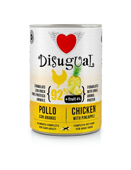 DISUGUAL DOG FRUIT CHICKEN WITH PINEAPPLE 400 GR (6)