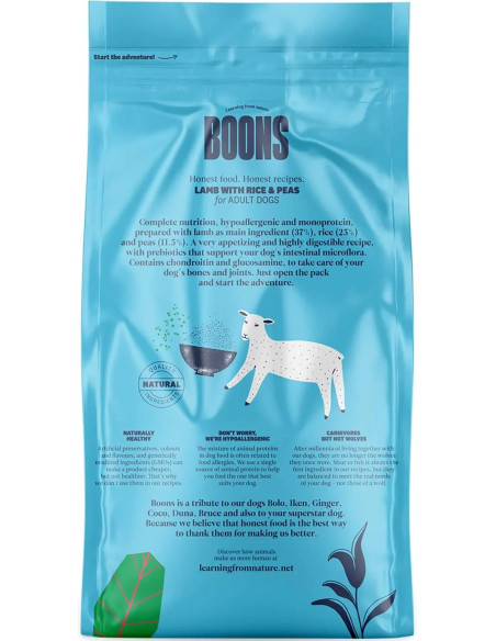 BOONS ADULT LAMB 2KG