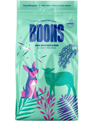 BOONS ADULT MINI LAMB 2KG