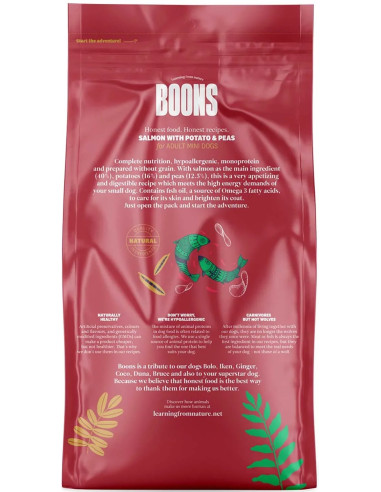 BOONS ADULT MINI SALMON 2KG