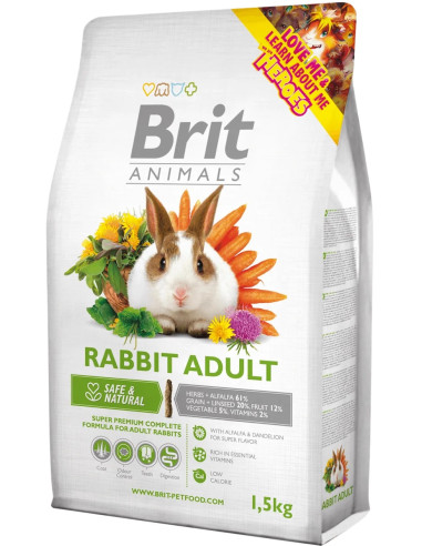 BRIT ANIMALS RABBIT ADULT 1.5KG